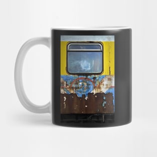 old abandoned train Mug